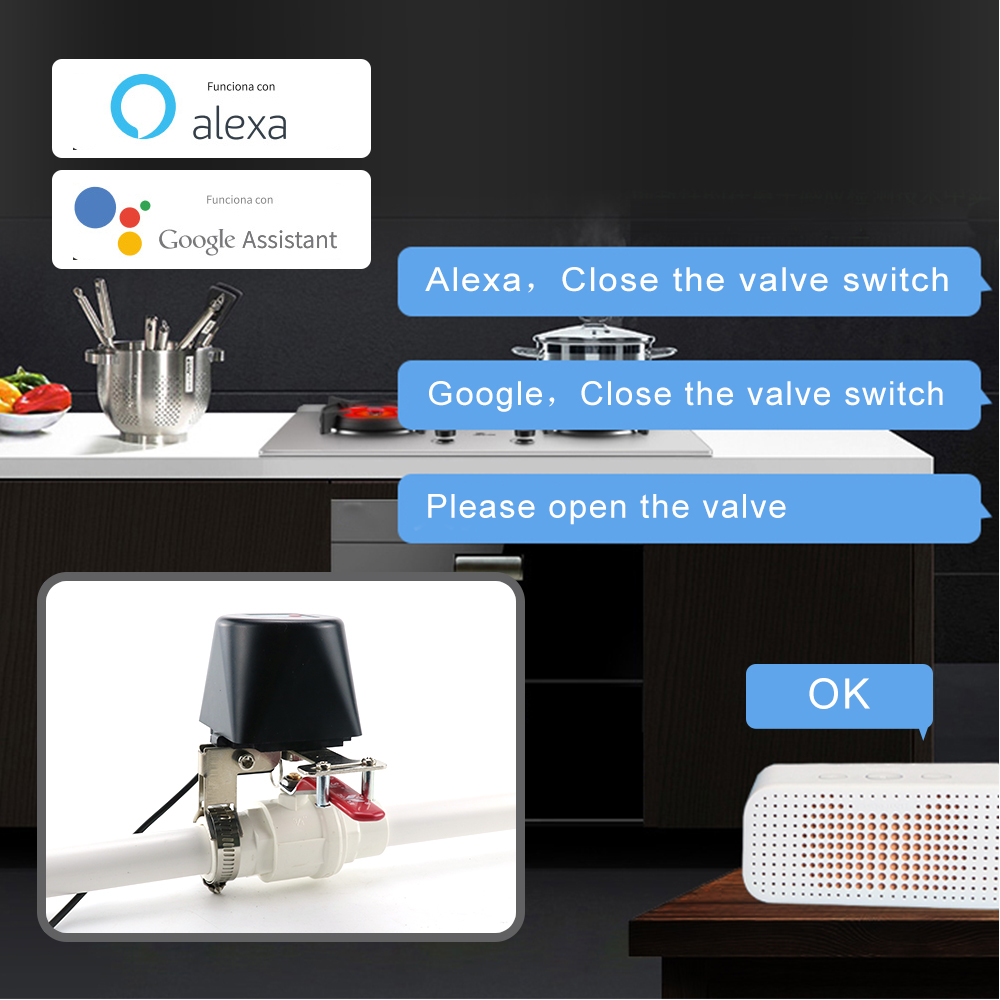WiFi Water Valve Gas Shutoff   - Smart Garden Instructions incelemesi ve fiyatı