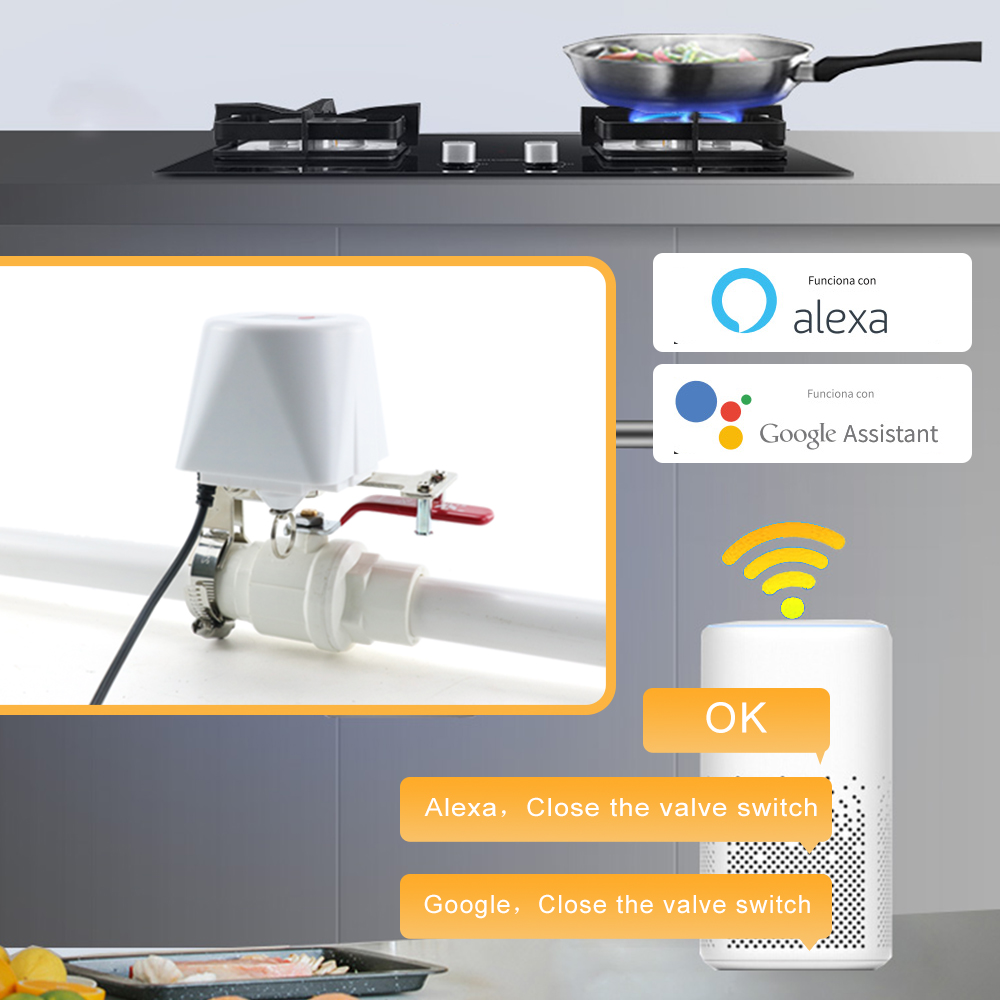 WiFi Water Valve Gas Shutoff   - Smart Garden Instructions incelemesi ve fiyatı