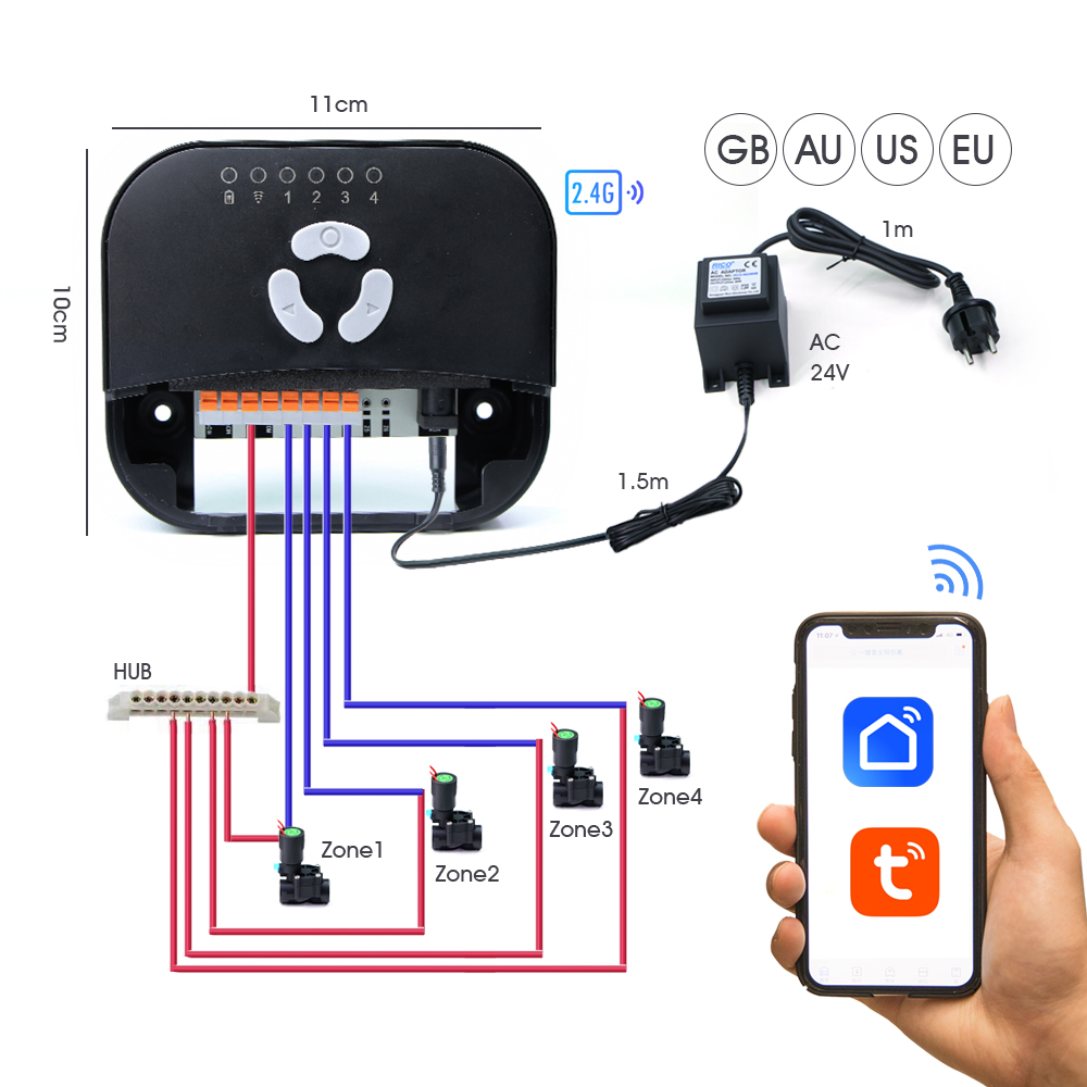Garden Hose Solenoid Valve Con - Smart Garden Zone incelemesi ve fiyatı
