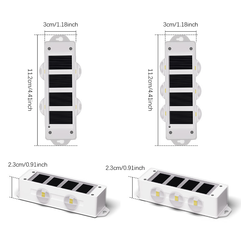 Pop 4Pcs Solar Wall Lights Wit - Smart Garden Smart Fence incelemesi ve fiyatı