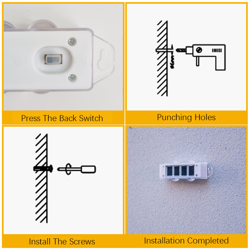 Pop 4Pcs Solar Wall Lights Wit - Smart Garden Smart Fence incelemesi ve fiyatı