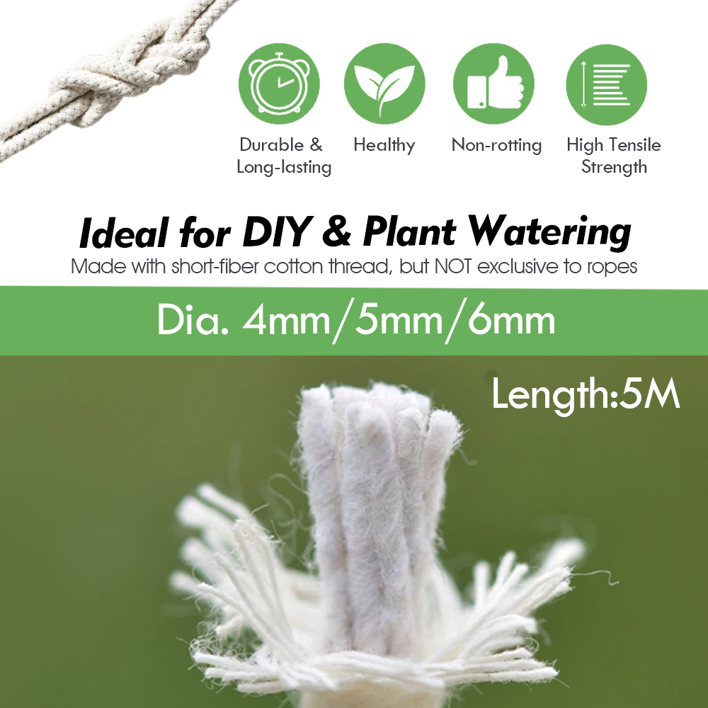 4/5/6mm Self Watering Cotton W - Smart Garden Technology incelemesi ve fiyatı